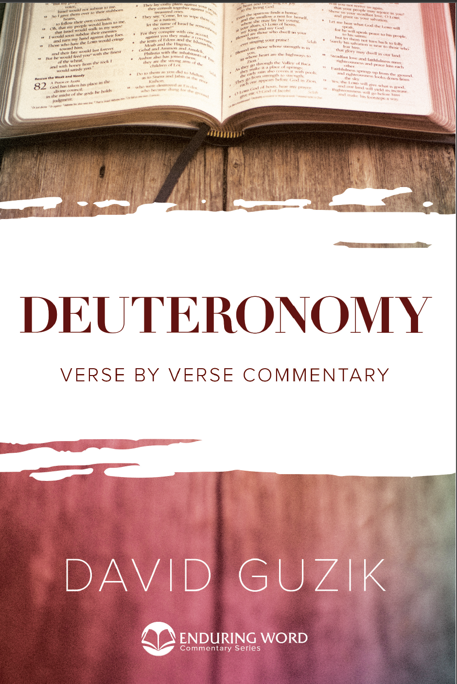 Print Commentary on Deuteronomy by David Guzik
