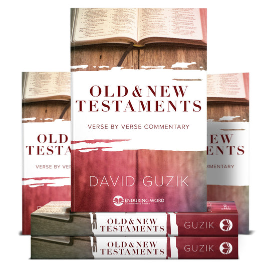 All Available Print Commentary Books by David Guzik