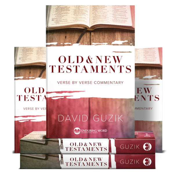 All print commentary books by david guzik enduring word online store